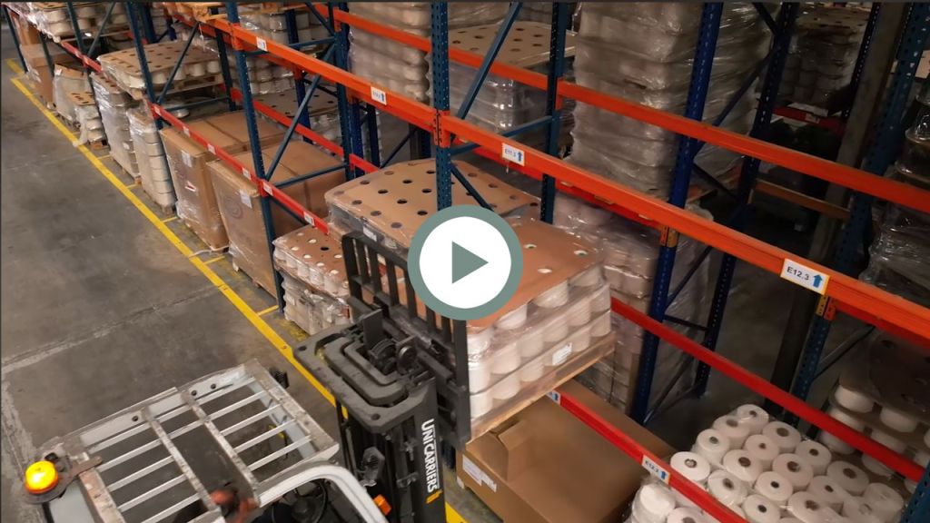 proceso logística de Textil Tapias Global